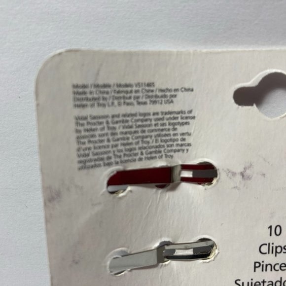 Vidal Sassoon 1.5" Hair Clip Barrettes Black Brown - Picture 8 of 14